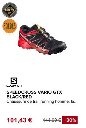 CHAUSSURE DE TRAIL SPEEDCROSS - SALMON