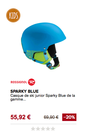 Casque Rossignol enfant