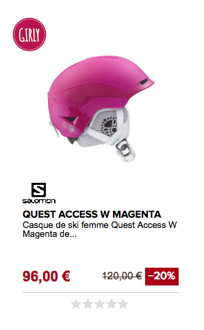 Casque Salomon femme