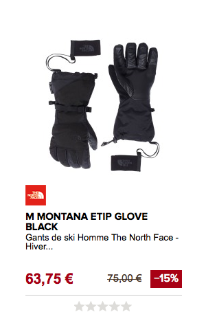Gants The North Face Homme