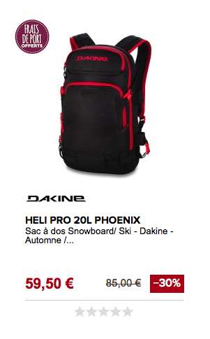 Sac à dos Dakine