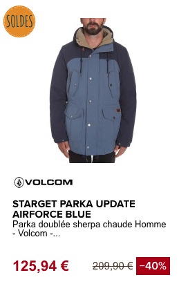 PARKA STARGET -VOLCOM