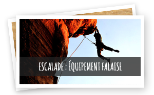 escalade équipement falaise