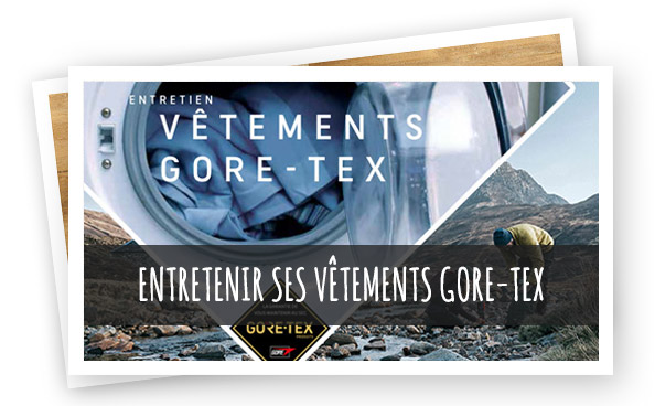 entretien : vêtement et chussures gore-tex