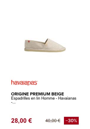 havaianas origin premium espadrille de plage havaianas origin premium espadrille de plage