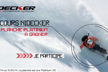 Le gagnant du concours Nidecker est…