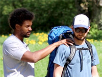 Réglage d'un sac à dos 
