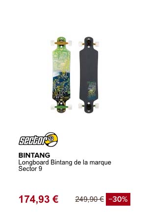 sector 9 bintang longboard pour la plage sector 9 bintang longboard pour la plage