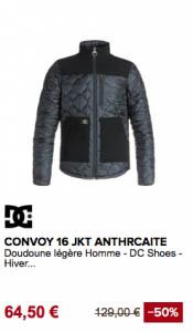 Convoy 16 doudoune DC Shoes