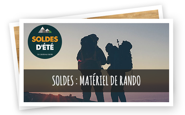 soldes matériel de randonnée