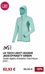 LD Tech Light Hoodie Millet