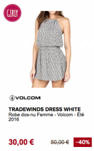 Tradewinds Dress Volcom