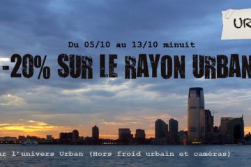 &lsquo;-20% sur le rayon urban !