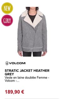 Veste Volcom Femme