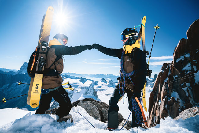Collab freeride Haglofs x Zag