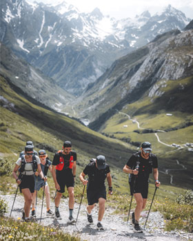 on running alpes
