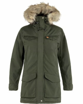Veste chaude d'hiver Fjällräven pour femme