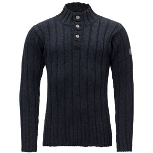 Pull en laine Devold Nansen Rib Knit pour homme