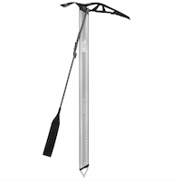 Piolet léger de randonnée glaciaire avec dragonne - Glacier Linkin - Petzl