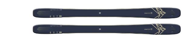Skis pour femme de Salomon, modèle QST 99 Dark Blue 2023
