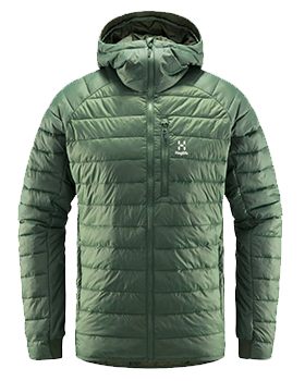 doudoune Haglofs : spire mimic hood