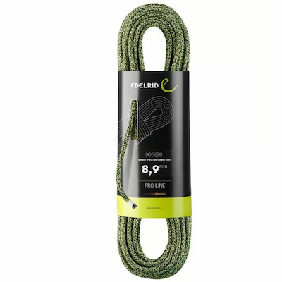 Corde escalade Edelrid Swift protection pro dry 8,9 mm 