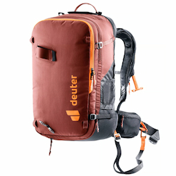 Sac à dos de ski et de snowboard airbag de la marque Deuter