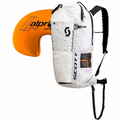 Sac à dos de ski et de snowboard airbag de la marque Scott