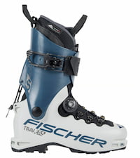 chaussure de ski de randonnée pour femme Travers Ts W White / Blue Fischer.