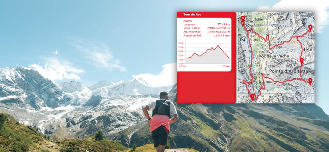 Le trail du Tour du Roc (26 km, 2 230 m D+)