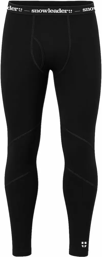 Snowleader Men's Merino Tight Black